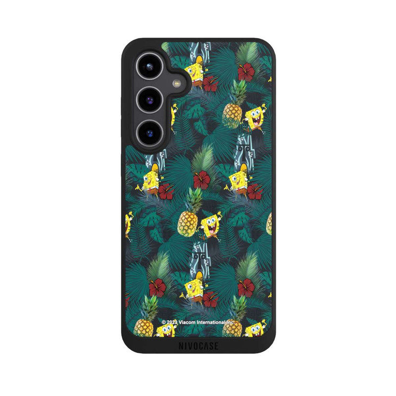 Galaxy S24 + NIVOpure Spongebob Ananas-Muster