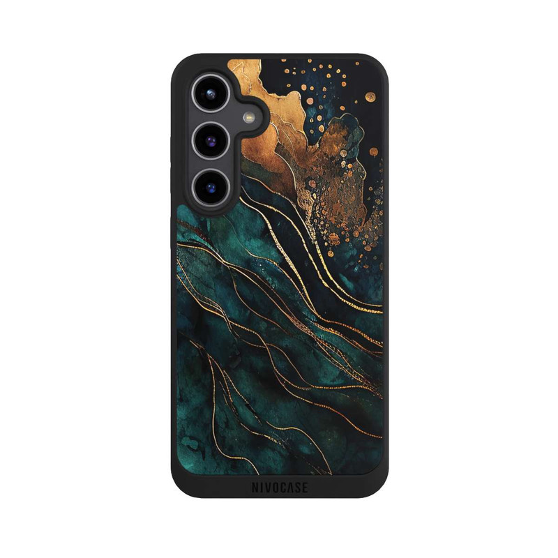 Galaxy S24 + NIVOpure Gold and Green