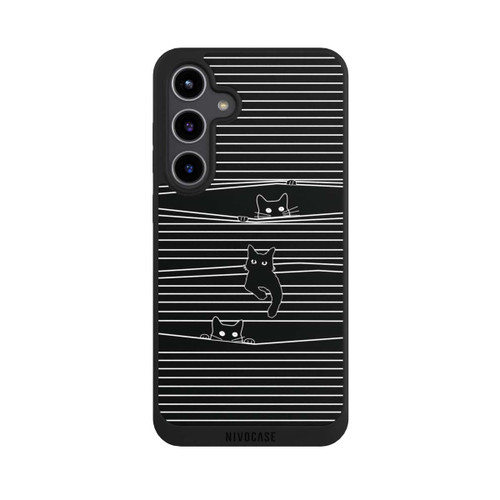 Samsung Galaxy S24+ NIVOpure Cats Peeping