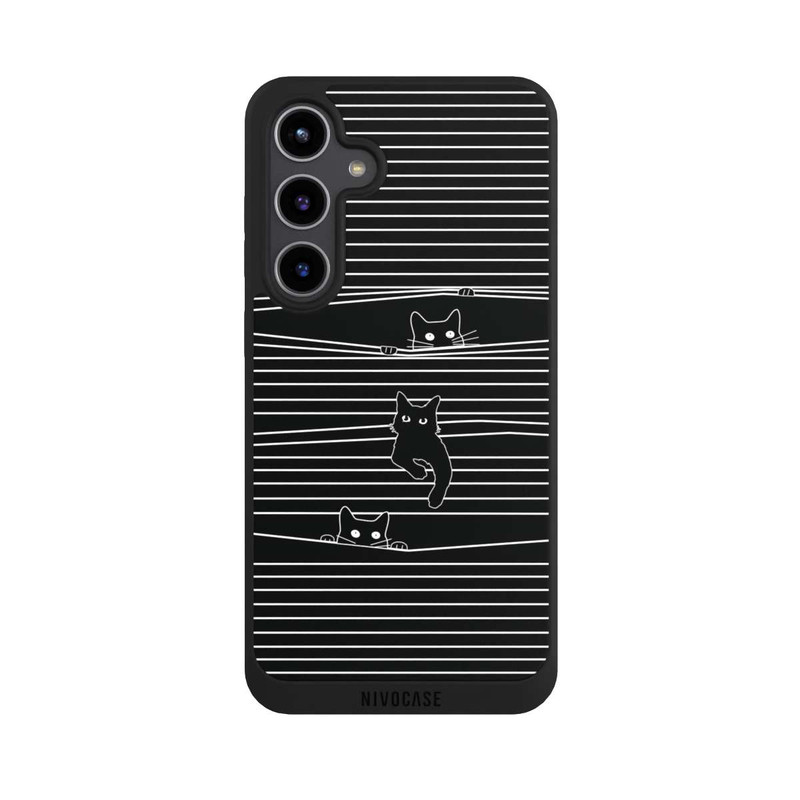 Galaxy S24 + NIVOpure Cats Peeping