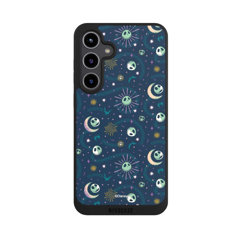 Galaxy S24 + NIVOpure Cauchemar avant Noël Jack Skellington Motif Lune