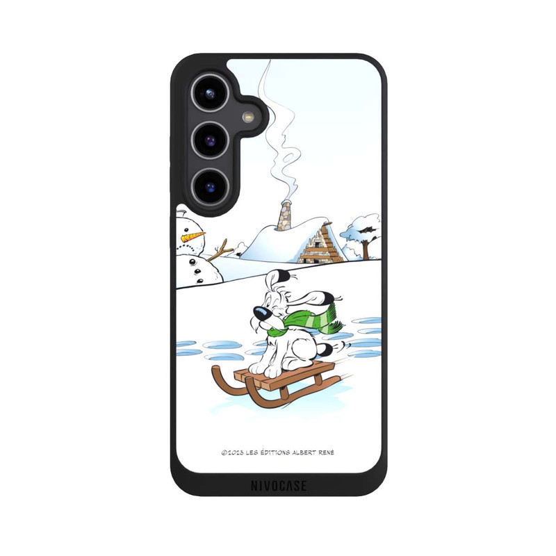 Galaxy S24 + NIVOpure Idefix fährt Schlitten