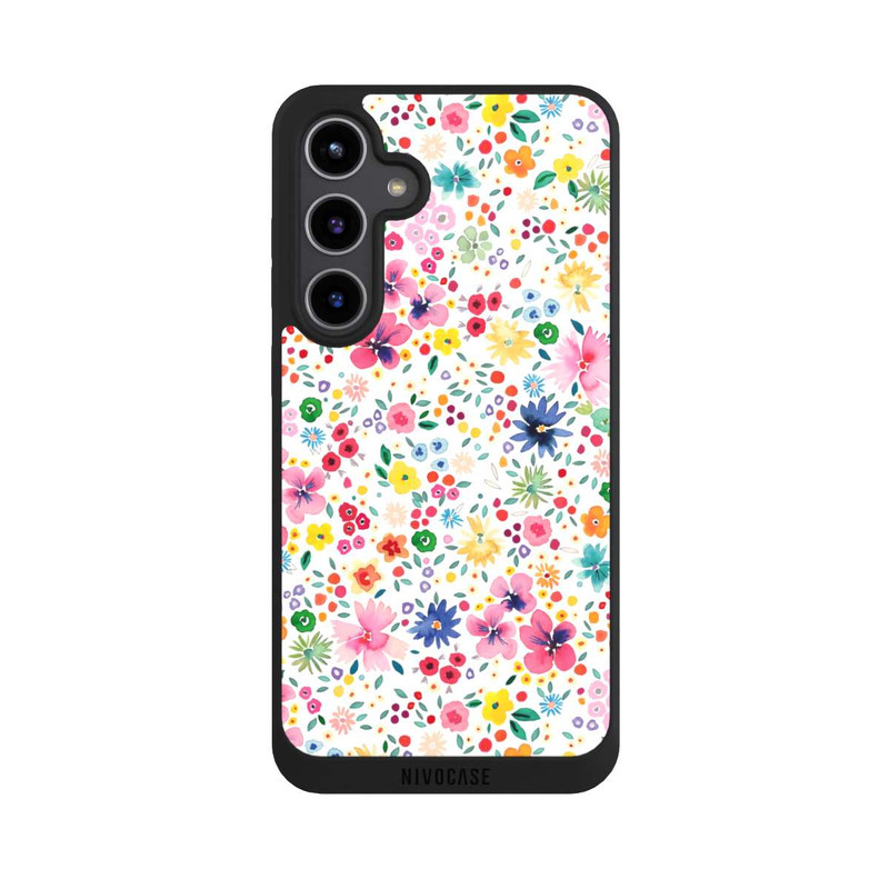 Galaxy S24 + NIVOpure Millefleurs Pink Spring Garden