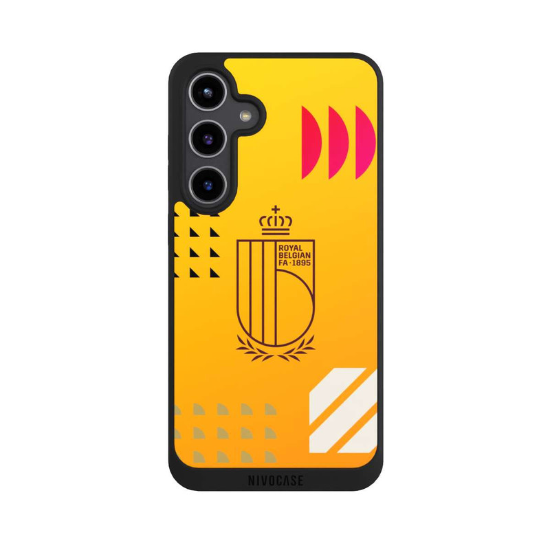 Galaxy S24 + NIVOpure RBFA Logo yellow