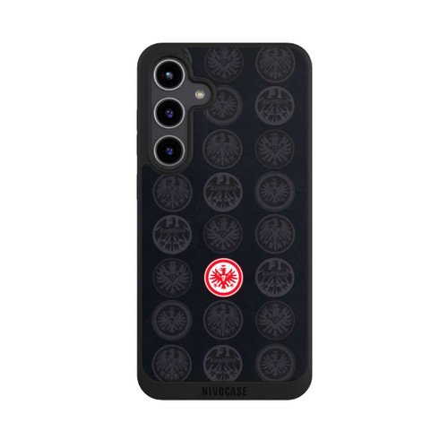 Samsung Galaxy S24+ NIVOpure Eintracht Frankfurt Logo Pattern