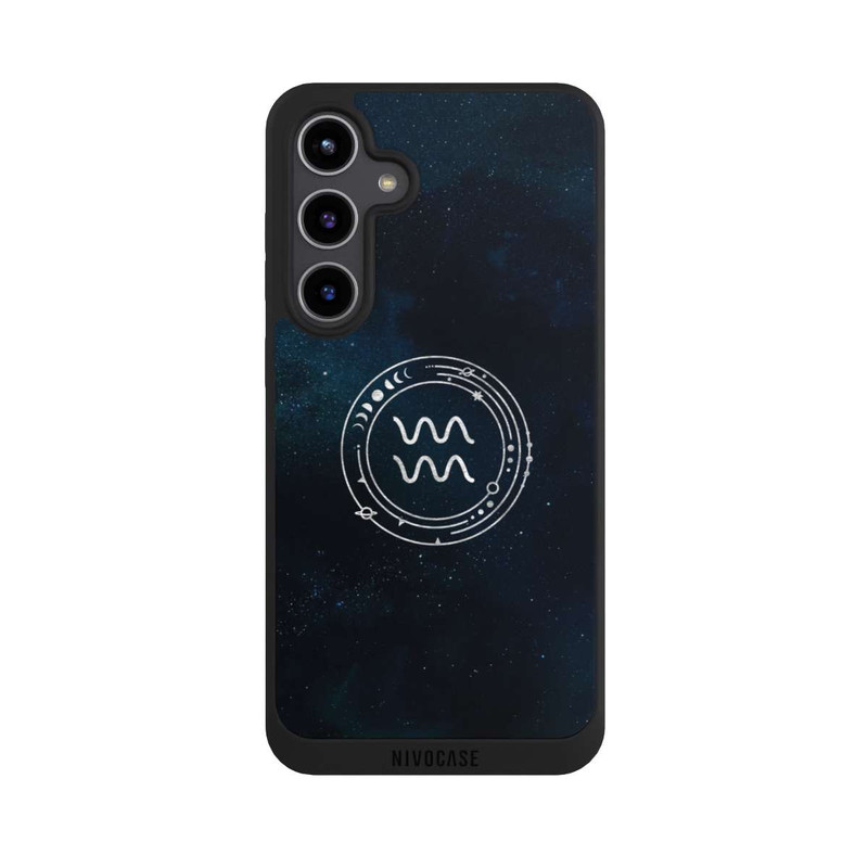 Galaxy S24 + NIVOpure Aquarius Zodiac Sign