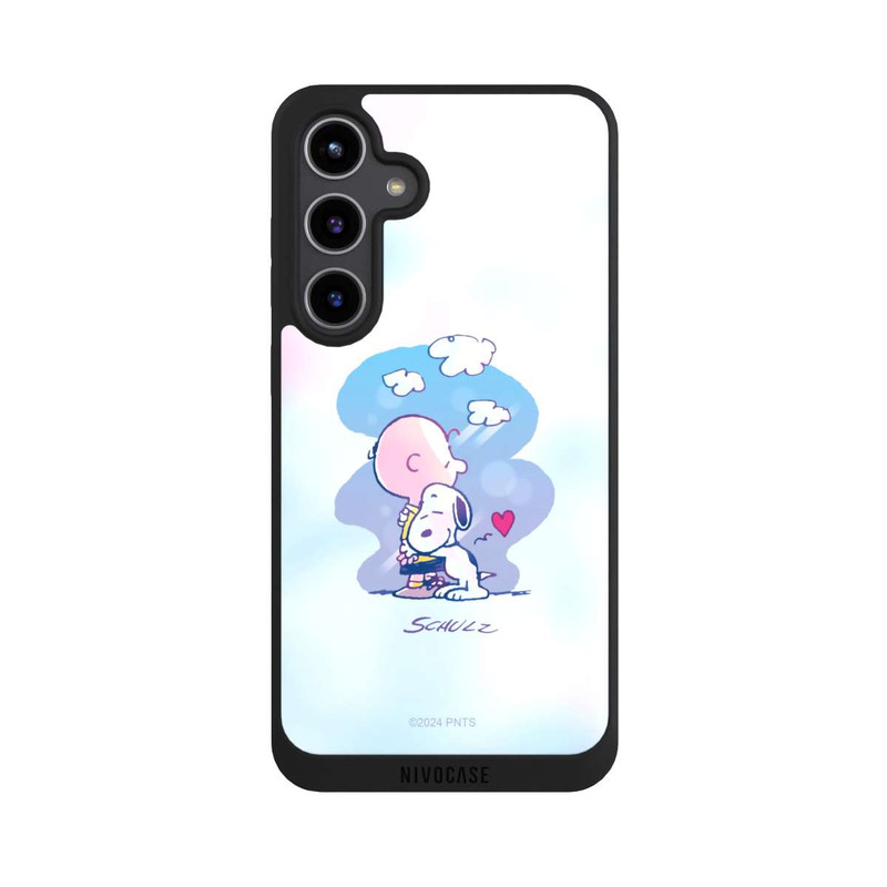 Galaxy S24 + NIVOpure Snoopy und Charlie Brown