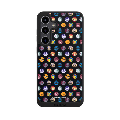Samsung Galaxy S24+ NIVOpure Bijuu Muster Schwarz