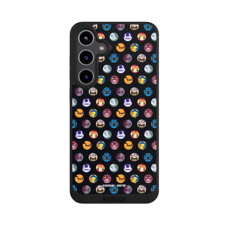 Galaxy S24 + NIVOpure Bijuu Muster Schwarz