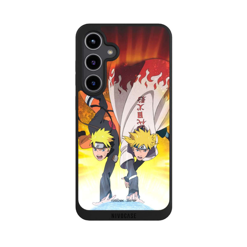 Galaxy S24 + NIVOpure Naruto Minato père et fils