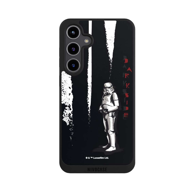 Galaxy S24 + NIVOpure Stormtrooper Dunkle Seite