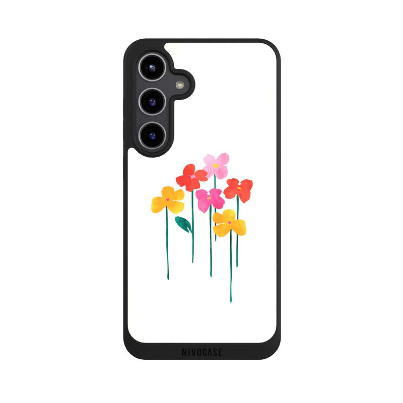 Galaxy S24 + NIVOpure Kleine glückliche Blumen