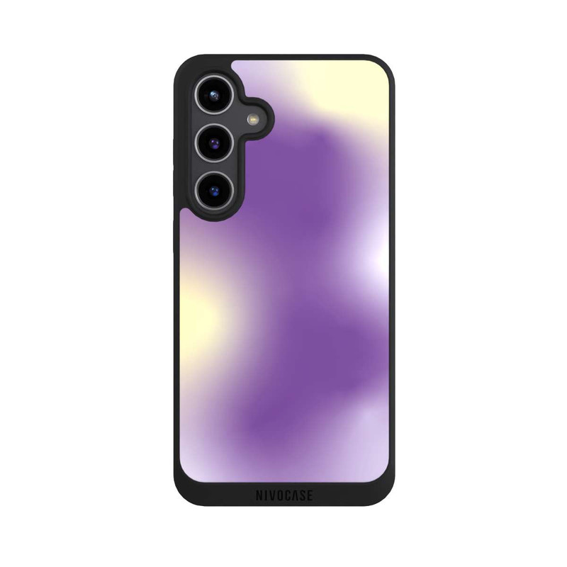 Galaxy S24 + NIVOpure Aura Lila Gelb