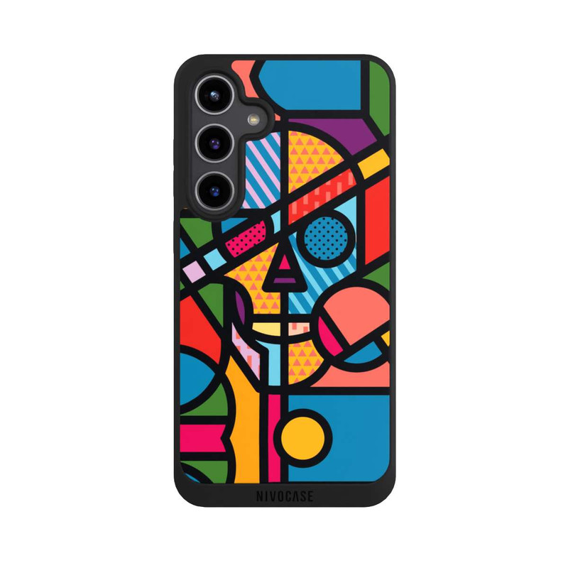 Galaxy S24 + NIVOpure Vit Skull Colorful