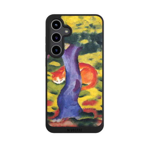 Samsung Galaxy S24+ NIVOpure Cat Behind Tree by Franz Marc
