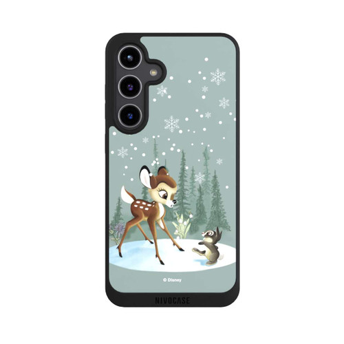 Samsung Galaxy S24+ NIVOpure Bambi et Panpan Monde Hivernal