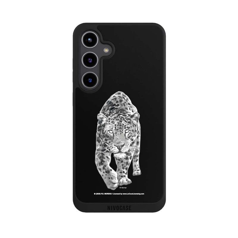 Galaxy S24 + NIVOpure Leopard Schwarz