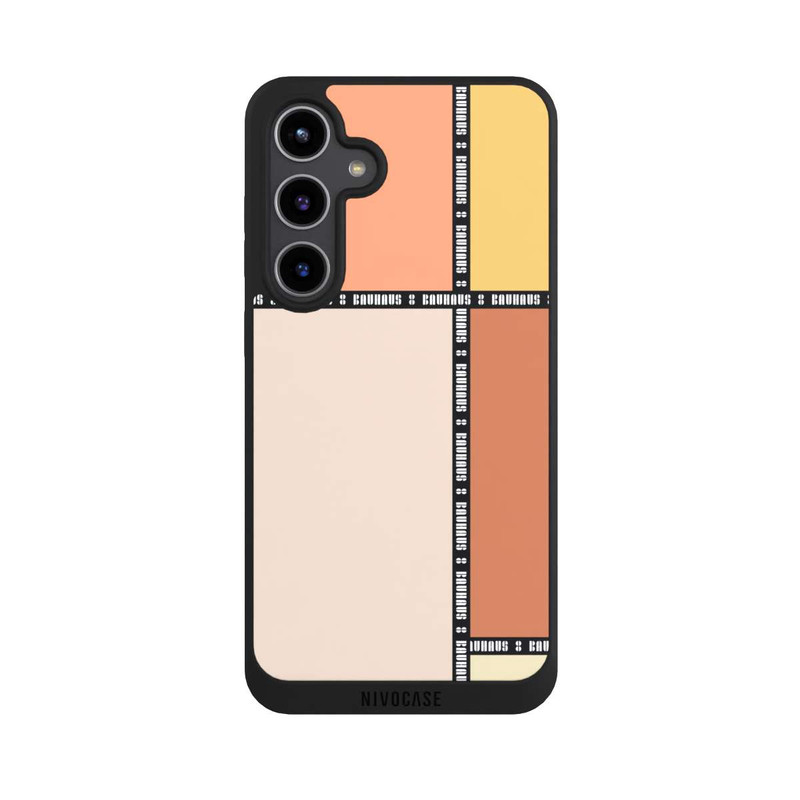 Galaxy S24 + NIVOpure Bauhaus Squares-Pastel