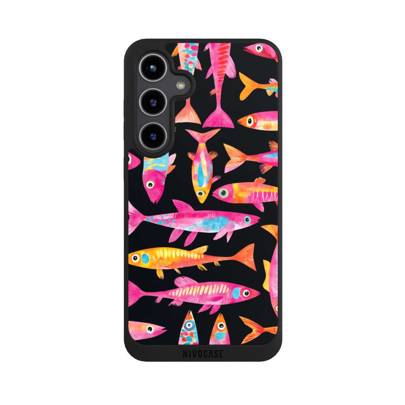 Galaxy S24 + NIVOpure Funky Fish Parade avec IA
