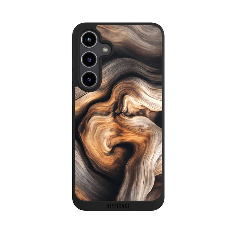 Galaxy S24 + NIVOpure Rustic Wood
