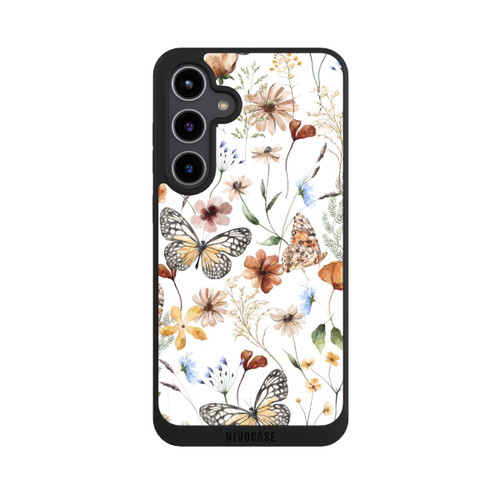 Samsung Galaxy S24+ NIVOpure Wildflowers and Butterflies Pattern