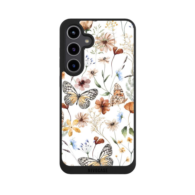Galaxy S24 + NIVOpure Wildflowers and Butterflies Pattern