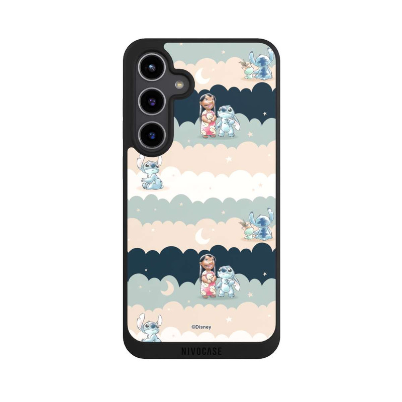 Galaxy S24 + NIVOpure Stitch Pastel Stars Pattern