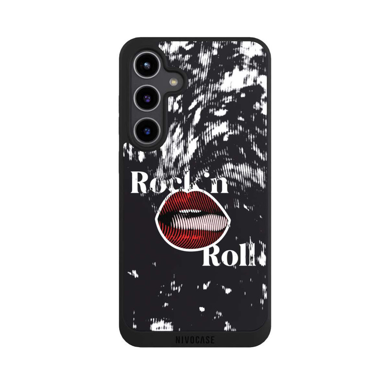 Galaxy S24 + NIVOpure Rock 'n Roll Grid Art
