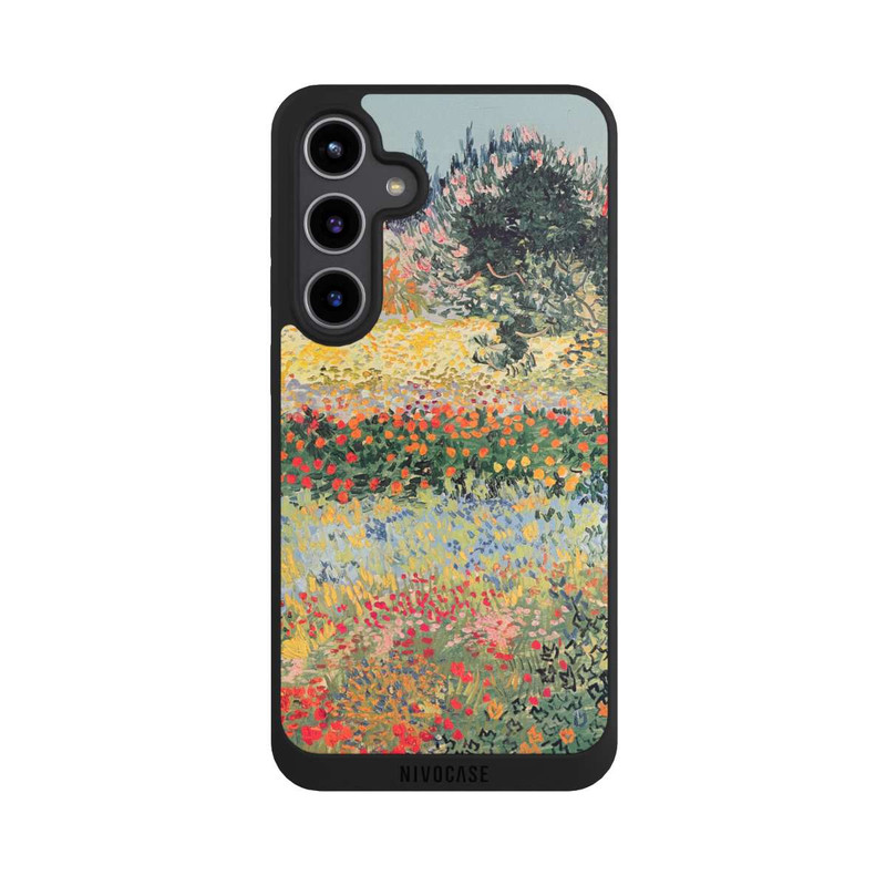 Galaxy S24 + NIVOpure Garden in Bloom, Arles, July 1888 by Vincent van Gogh