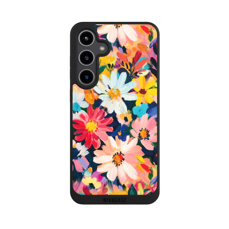 Galaxy S24 + NIVOpure Frühlingsblumen Gemälde