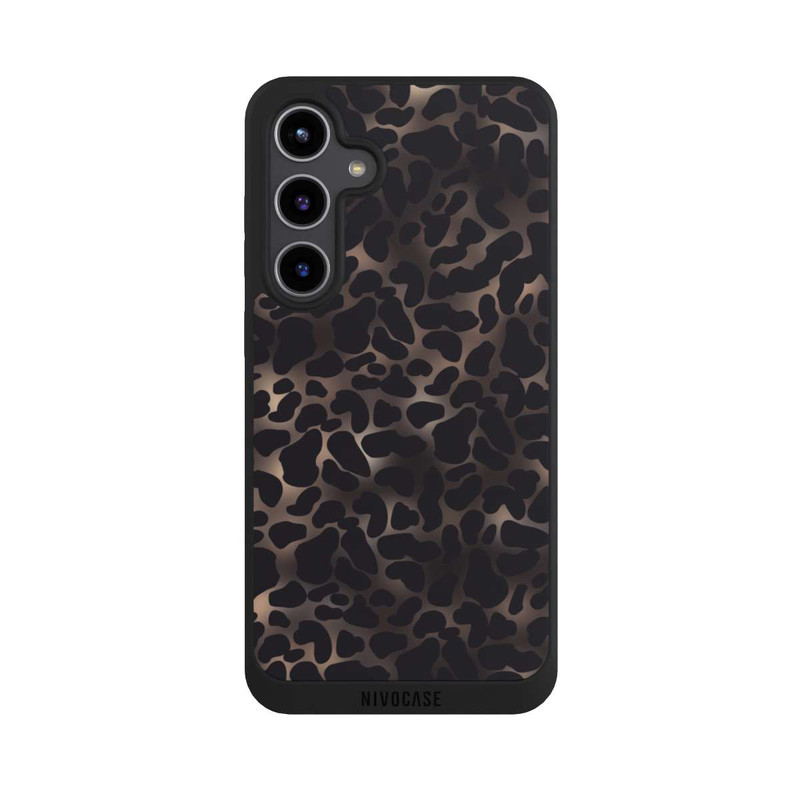 Galaxy S24 + NIVOpure Leo-Muster dunkel
