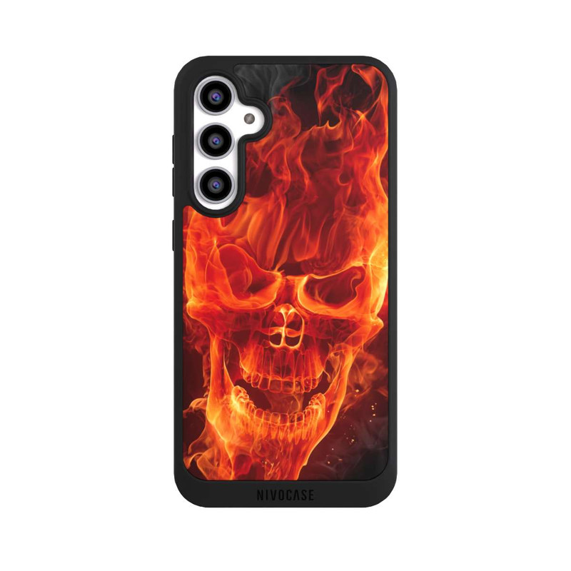 Galaxy S23 FE NIVOpure Crâne en Feu