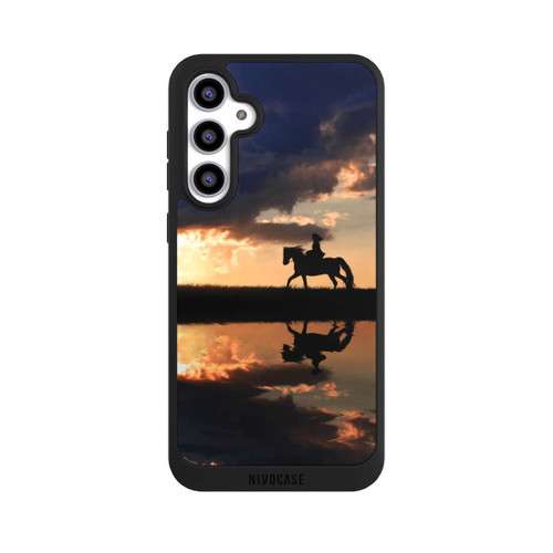 Samsung Galaxy S23 FE NIVOpure Ausritt im Sonnenuntergang