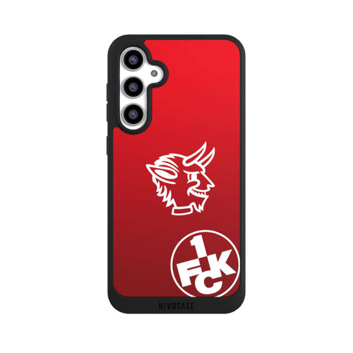 Samsung Galaxy S23 FE NIVOpure Teufelskopf FCK auf Rot