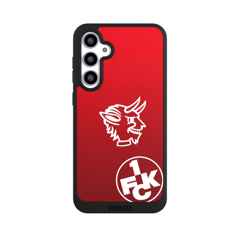 Galaxy S23 FE NIVOpure Teufelskopf FCK auf Rot