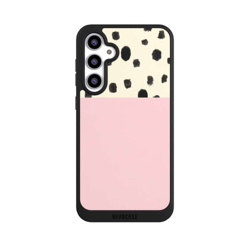 Galaxy S23 FE NIVOpure Punkte und Rosa