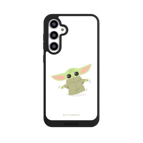Samsung Galaxy S23 FE NIVOpure Baby Yoda läuft