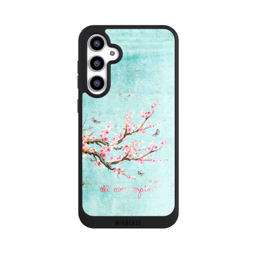 Samsung Galaxy S23 FE NIVOpure Cherry Blossom Tree Pattern Blue
