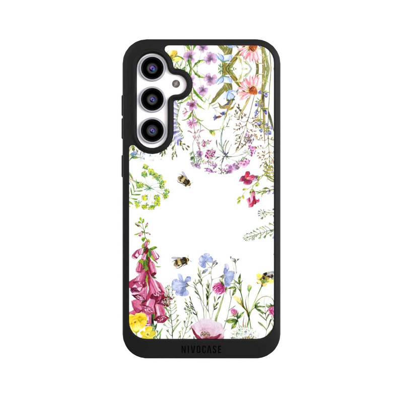 Galaxy S23 FE NIVOpure Sommerwiese Wildblumen Rahmen