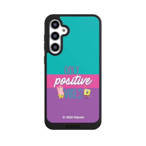 Samsung Galaxy S23 FE NIVOpure  Spongebob - Only Positive Vibes
