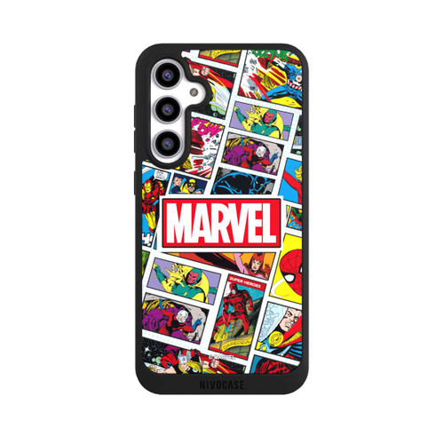 Samsung Galaxy S23 FE NIVOpure Marvel Comic Pattern
