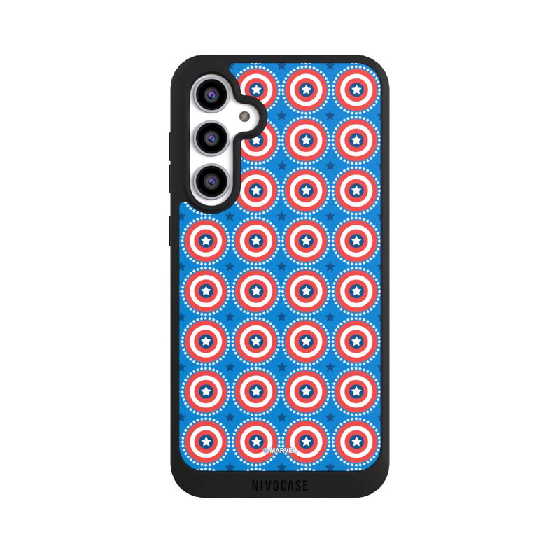 Galaxy S23 FE NIVOpure Captain American Shield Pattern