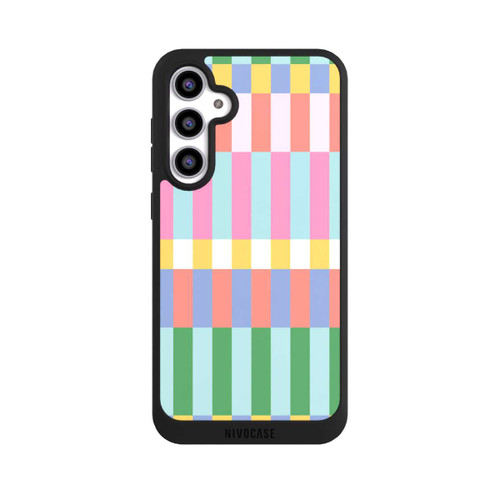 Samsung Galaxy S23 FE NIVOpure Checked Theme Pastel