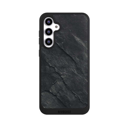 Samsung Galaxy S23 FE NIVOpure Dunkler Schiefer Look