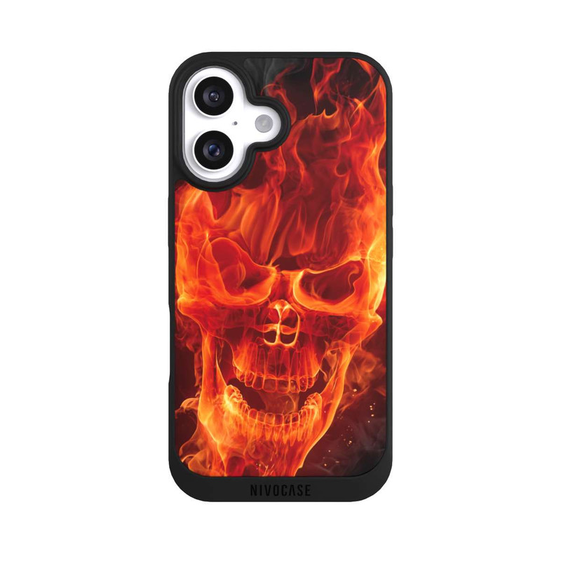 iPhone 16 NIVOpure Burning Skull