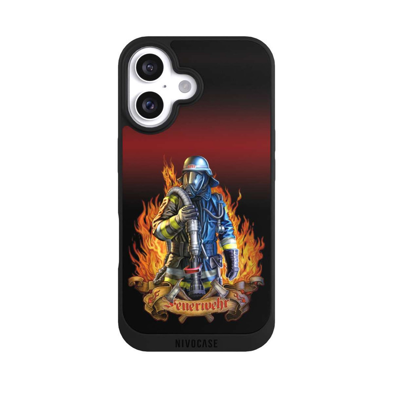 iPhone 16 NIVOpure Feuerwehr Zeichnung