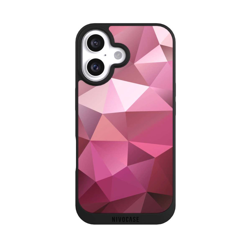 iPhone 16 NIVOpure Cristaux Rose