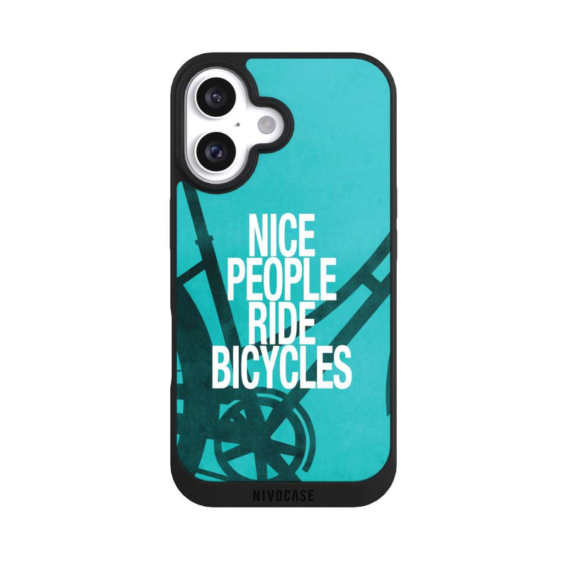 iPhone 16 NIVOpure Nice People Ride Bicycles