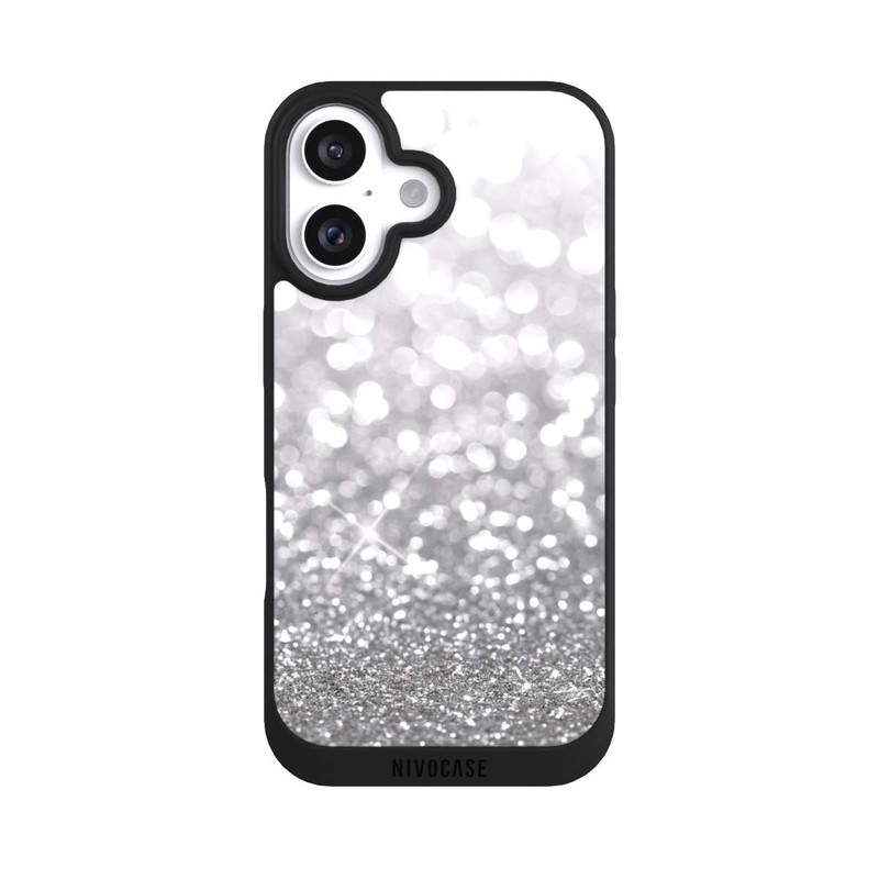 iPhone 16 NIVOpure Silver Rain Look