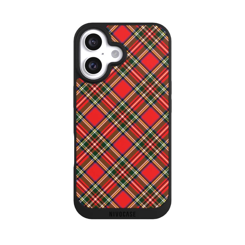iPhone 16 NIVOpure Klassischer schottischer Tartan